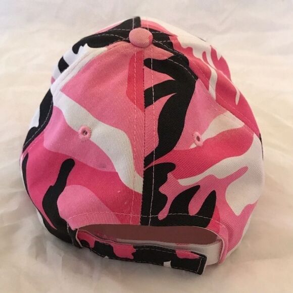 Women's JHats Cape Canaveral Florida Pink Camo Baseball Hat - Picture 8 of 10